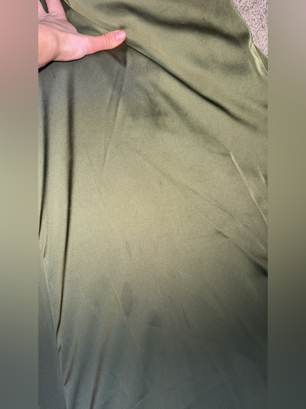 BIRDY GREY: BRIDESMAID DRESS MARTINI GREEN - MATTE SATIN -
STYLE: the Lydia - Picture 6 of 11
